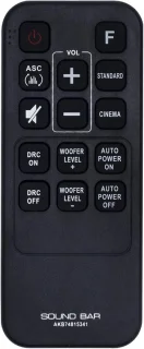 Allimity AKB74815341 afstandsbediening voor LG soundbar