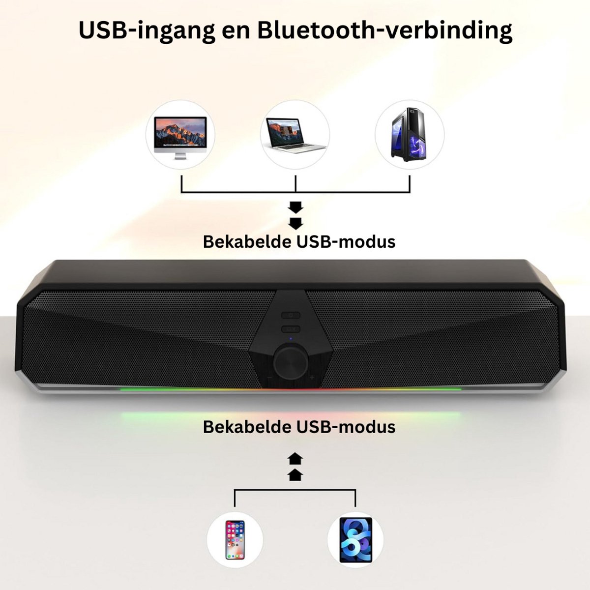 Anount Soundbar PC Speaker