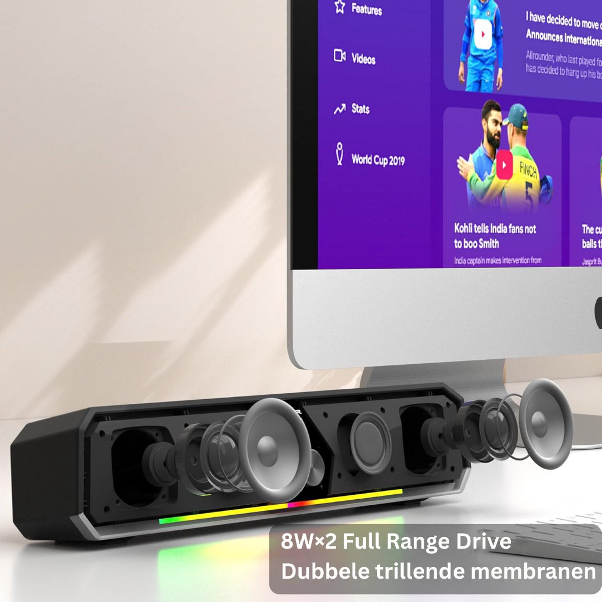 Anount Soundbar PC Speaker