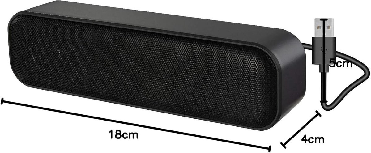 Anount Soundbar Speaker voor PC
