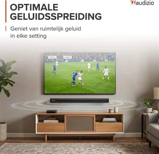 Wat vinden we goed aan de Audizio SB90 soundbar