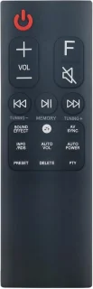 Aulcmeet AKB75595312 vervangende afstandsbediening voor LG soundbar