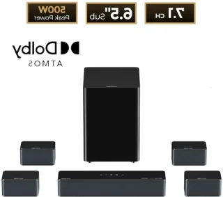 BassMX Soundbar Surround Set 7.1