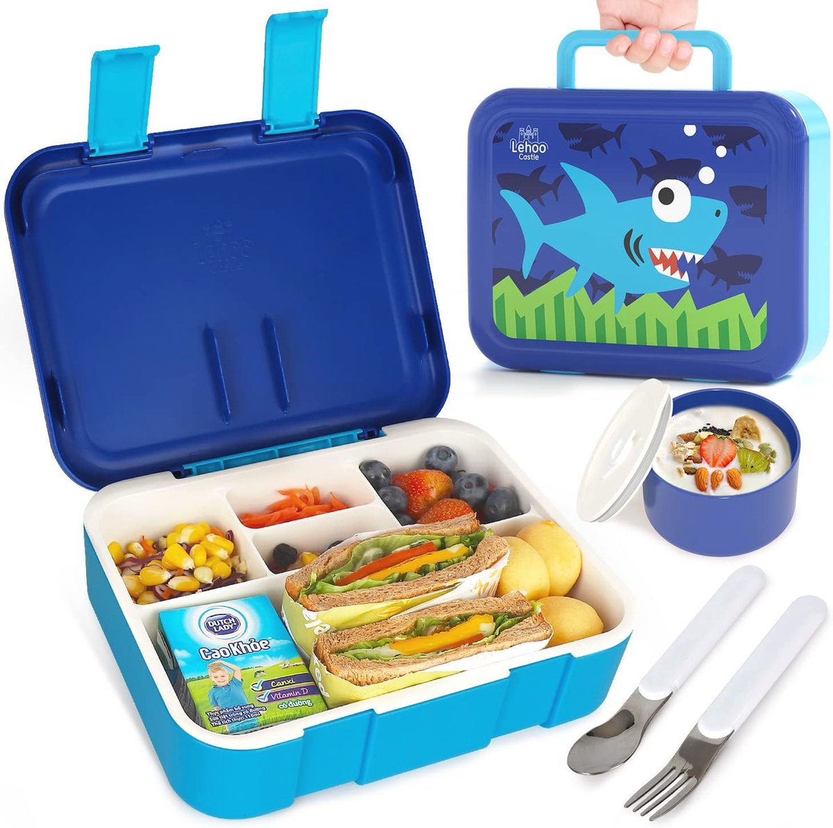 Bento Box Kinder Lunchbox 5 Vakken