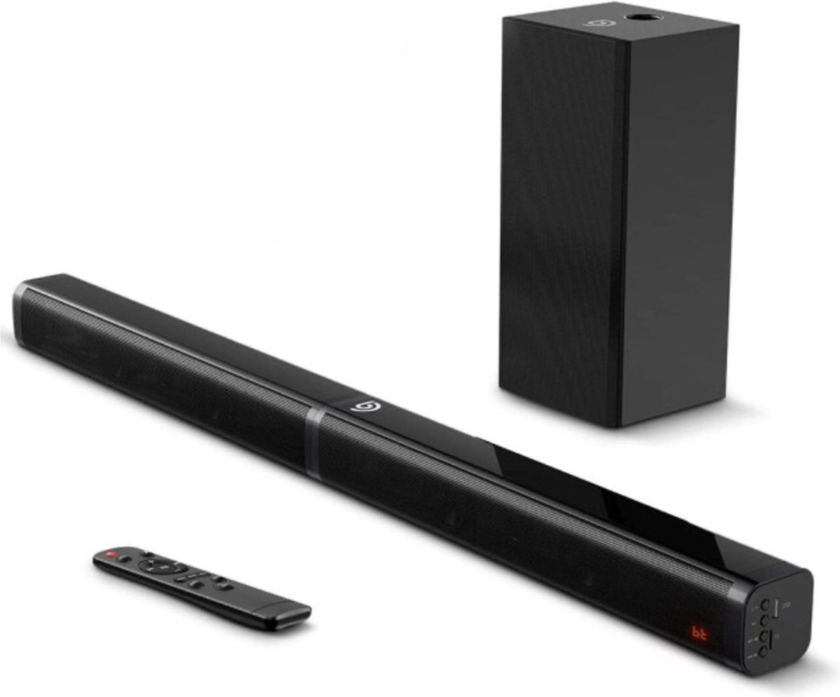De Bolt Edge Soundbar Bluetooth Subwoofer in één oogopslag