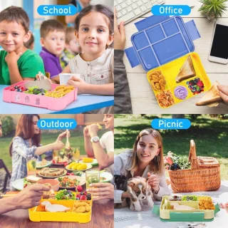 Broodtrommel kinderen vakken Uitstekers