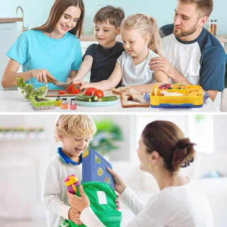 Broodtrommel kinderen vakken Uitstekers