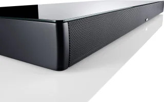 Canton Smart Sounddeck 100 Soundbar Zwart