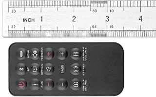 Cinema Soundbar Afstandsbediening voor STV250 STV350 SB250 SB350