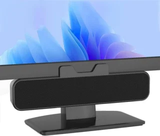 Clip-on luidspreker monitor soundbar