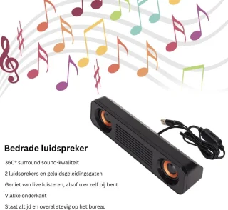 CLVP® PC Soundbar Mini Speaker