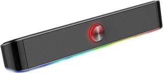 Compacte Desktop Soundbar - Zwart