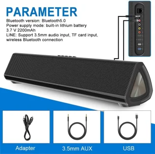 Compacte soundbar voor TV en PC