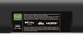 Compacte soundbar voor TV