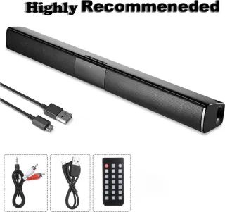 Compacte soundbar - zwart