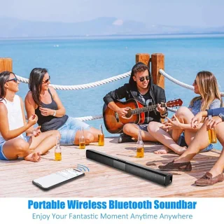 Compacte soundbar - zwart