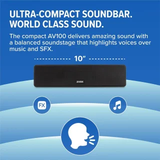 Compacte TV-soundbar