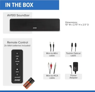 Compacte TV-soundbar