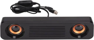Computer luidspreker - mini soundbar - zwart