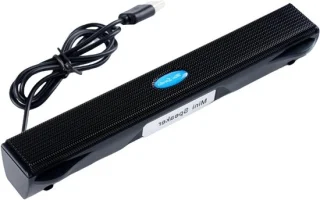 Computer speaker sound bar zwart