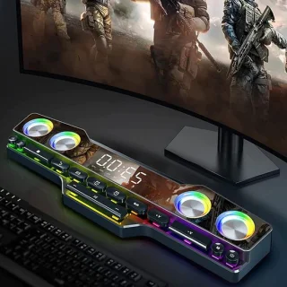 Computer speakers - Bluetooth soundbar - zwart