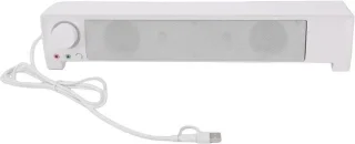 Computerluidspreker mini soundbar zwart