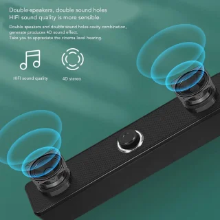 Computerluidsprekers Desktop Soundbar