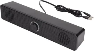 Computerluidsprekers desktop soundbar zwart