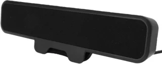 Computerluidsprekers - Monitor soundbar - Meeslepend geluid - Ruimtebesparend clipontwerp - 10W vermogen - Zwart