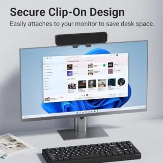 Computerluidsprekers soundbar pc zwart