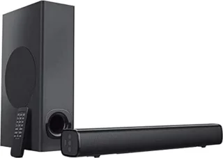 Creative Stage 2.1-kanaals soundbar met subwoofer zwart
