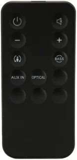 Dailygoods afstandsbediening universeel soundbar zwart