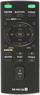 Dailygoods - vervangende infrarood afstandsbediening voor soundbar