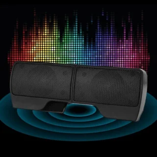 Dailygoody laptop soundbar USB draagbare speaker