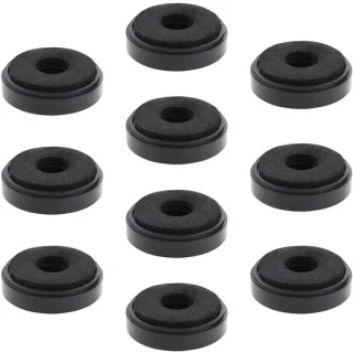Dailygoody - Versterker pads - Vloermat voor luidsprekers - Duurzaam en stabiel - Zwart - Geluidsabsorberende voeten - Voor gebruik met soundbar stand...