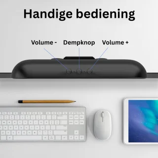 DailySupplies® PC Soundbar Speaker
