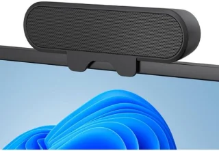 DailySupplies® PC USB Mini Soundbar - Zwart