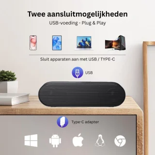 DailySupplies Soundbar PC 8W