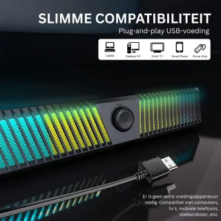 DailySupplies Soundbar Pc USB Mini Speaker