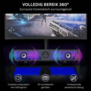 DailySupplies Soundbar Pc USB Mini Speaker