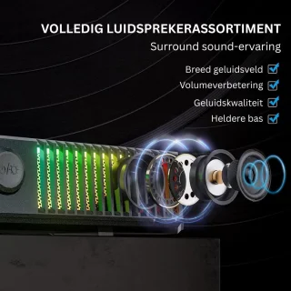DailySupplies Soundbar Pc USB Mini Speaker
