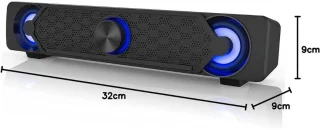 DailySupplies Soundbar Pc USB Mini Speaker