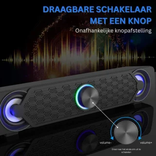 DailySupplies Soundbar Pc USB Mini Speaker