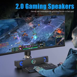 DailySupplies Soundbar Pc USB Mini Speaker