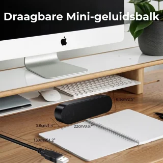 DD Soundbar PC USB Mini Zwart