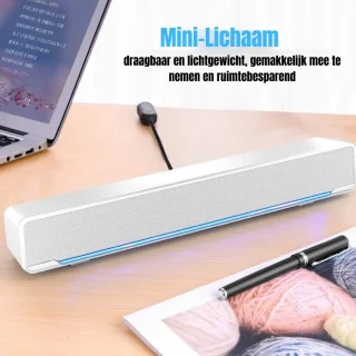 DD Soundbar PC USB Mini Zwart