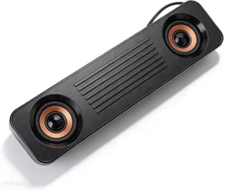 Desktop luidspreker - soundbar pc - goud
