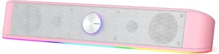Desktop soundbar pc luidspreker roze