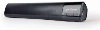 Draadloze bluetooth soundbar met oplaadbare batterij - zwart