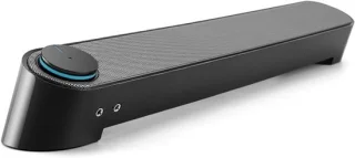 Draadloze mini soundbar 2.0 kanalen zwart